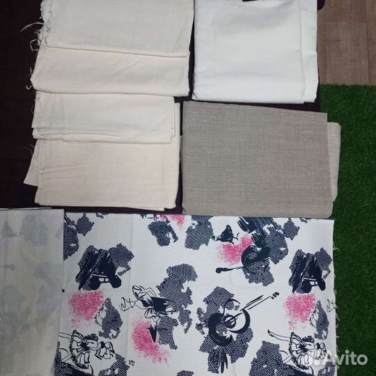 Ткани: ситец, атлас, шерсть