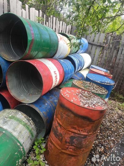 Бочки металлические бу