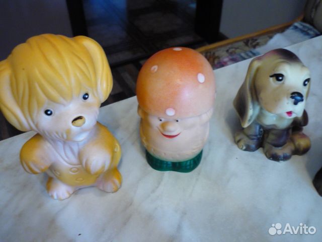 Резиновые игрушки СССР 8 шт. (за все)
