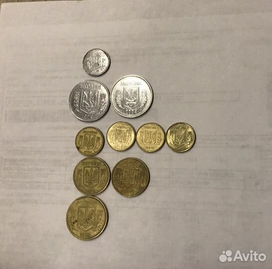 Монеты иностранные,Укр,Белорус,Казахстана обмен