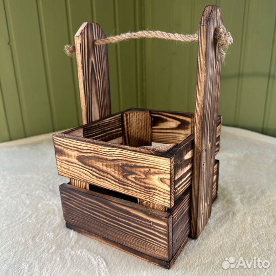 Ящик декоративный в стиле лофт (разные размеры)