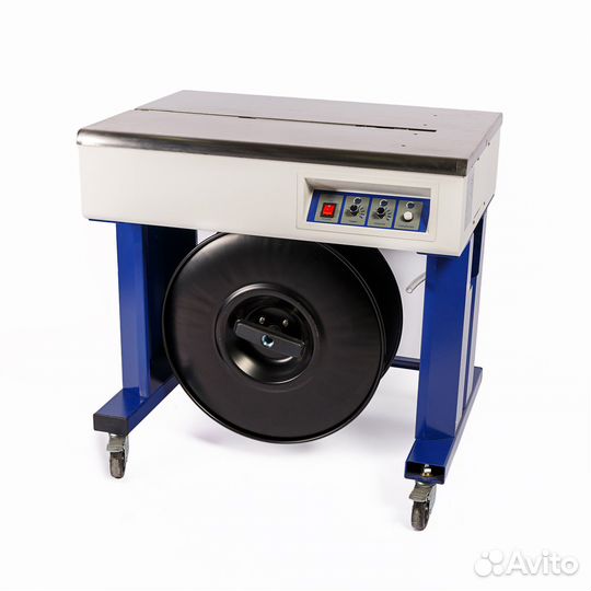 Полуавтоматическая стрейпинг-машина (открытый сто