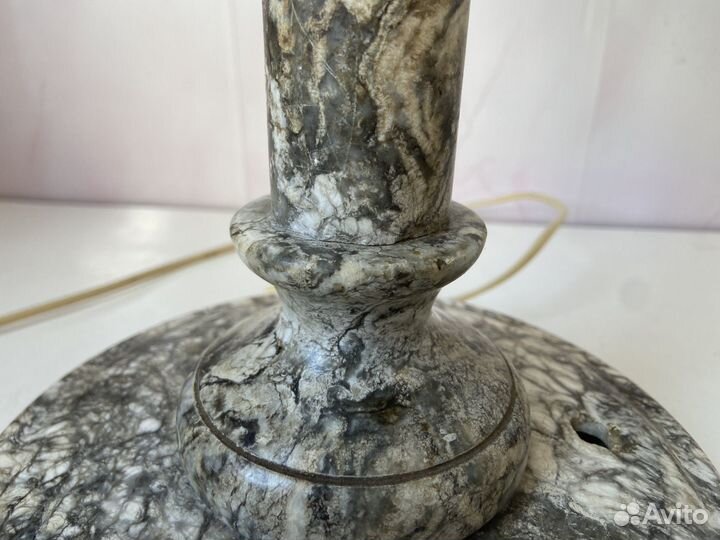Лампа настольная, мрамор, 50-е гг