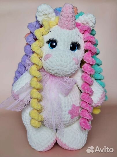 Вязаные единорожки, вязаные игрушки