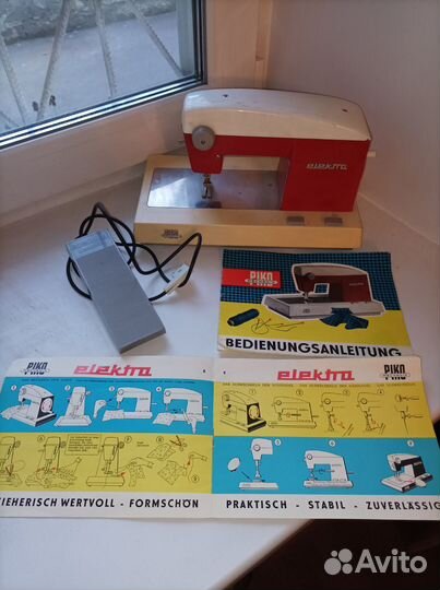 Детская швейная машинка ГДР Elektra