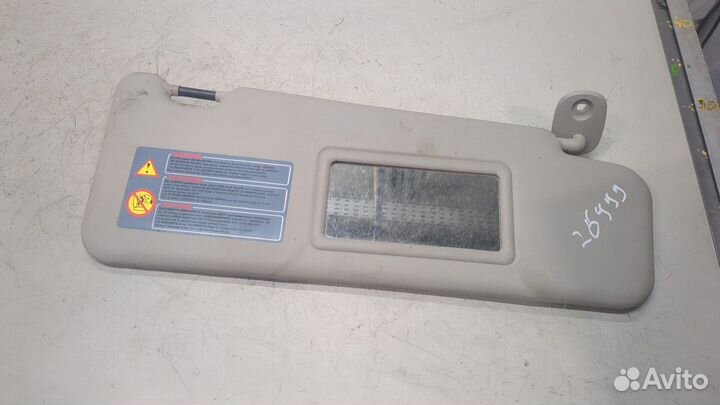 Козырек солнцезащитный Dacia Sandero, 2008