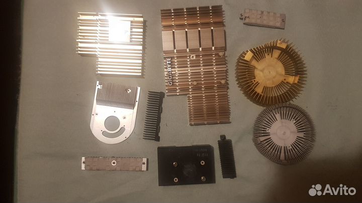 Радиаторы видеокарт процессоров