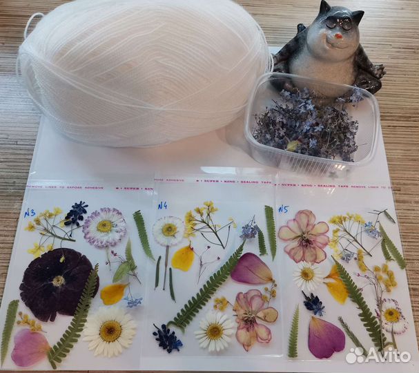 Сухоцветы из разных цветов и трав