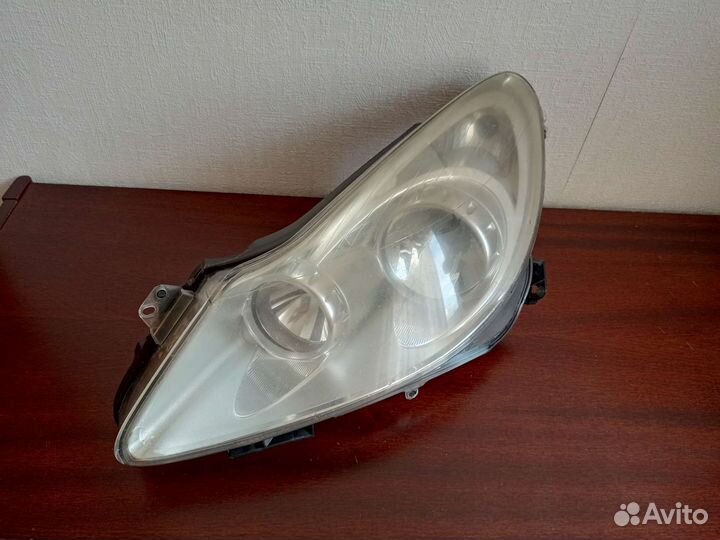 Передняя левая фара opel corsa d