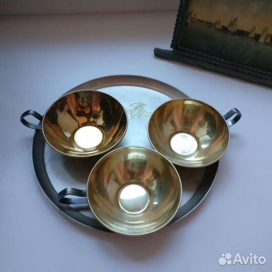 Кофейный набор СССР мельхиор