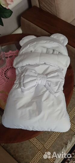 Конвертик тёплый для новорожденного