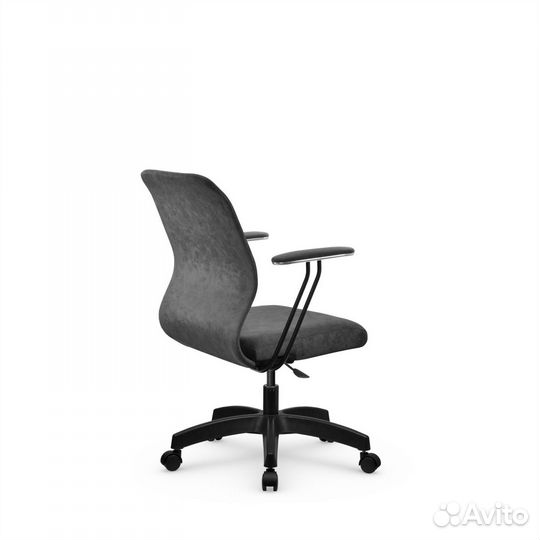 Компьютерное кресло SU-Mr-4 темно-серый