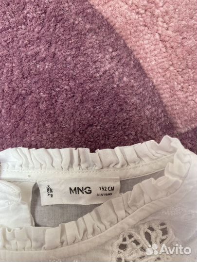 Блузка рубашка Mango