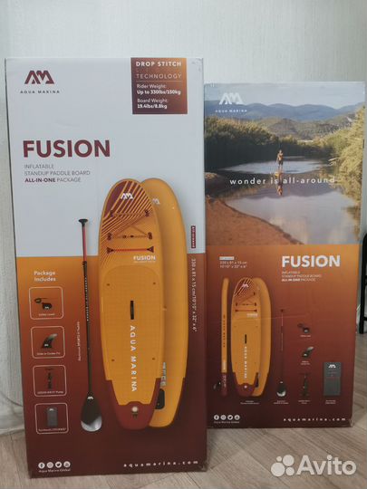 Сап борд Sup board Aqua Marina Fusion сапборд