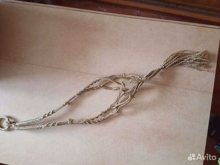 Кашпо для цветов подвесное. Макраме. Хендмейд