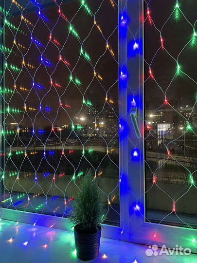 Гирлянда сетка