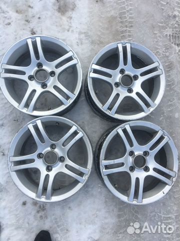Литые диски r14 4x100 бу купить в Санкт-Петербурге | Авито
