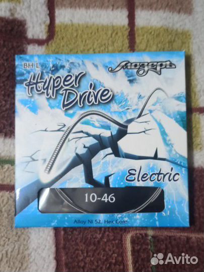 Струны для электрогитары Мозеръ Hyper Drive 10-46