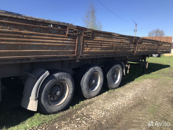 Полуприцеп бортовой МАЗ 975800-2012, 2013