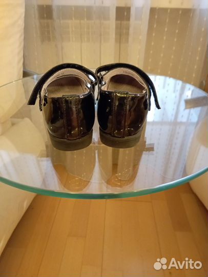 Чёрные туфли для девочки, 31 размер