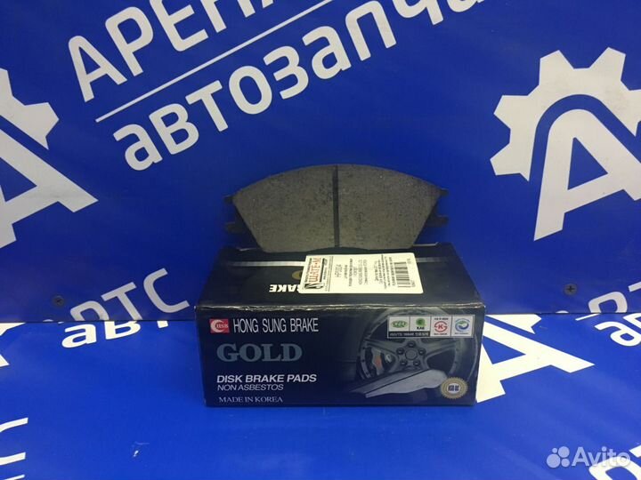 Колодки тормозные передние Hyundai Accent (tagaz)