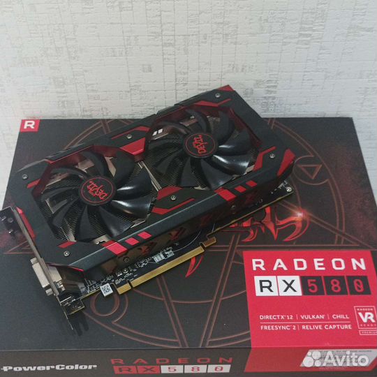 Видеокарта RX 580 8 Гб