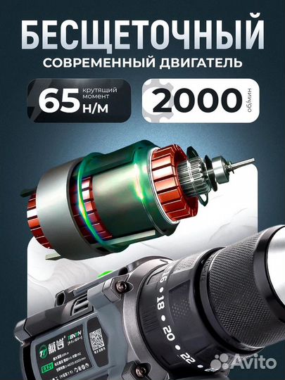 Шуруповерт Tenyn 21V