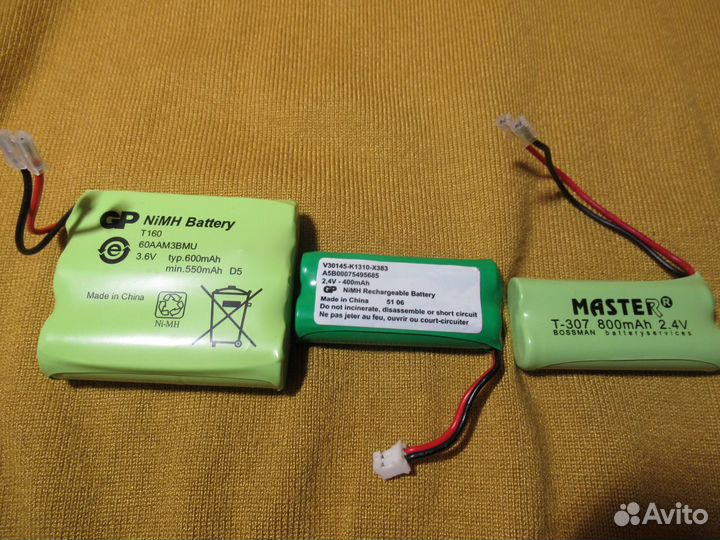 Радиотелефон с автоответчиком Panasonic+аккумулято