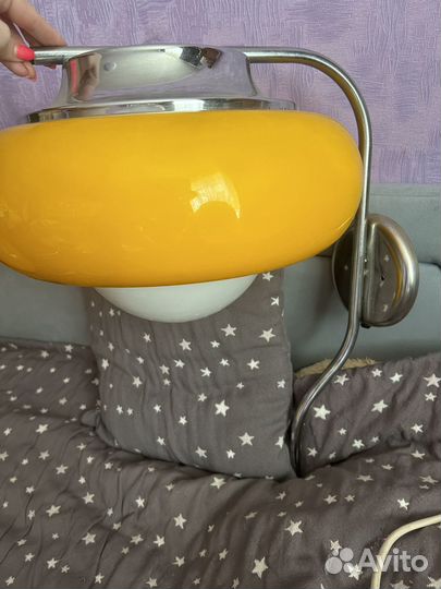 Meblo светильник/бра настенный желтый