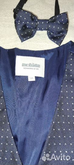 Рубашка+брюки+жилет с бабочкой