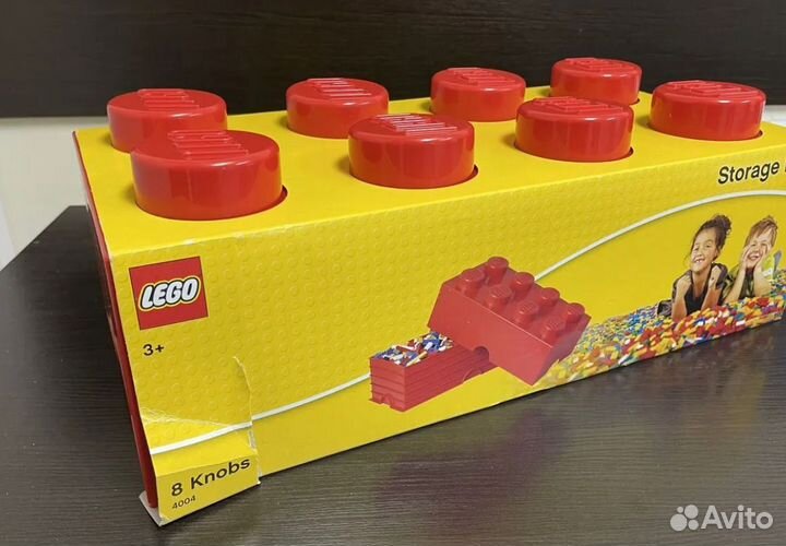 Новый контейнер ящик для игрушек Lego