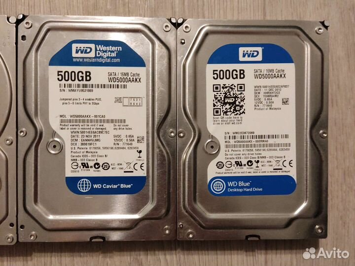 Жёсткий диск hdd 3.5, 2.5