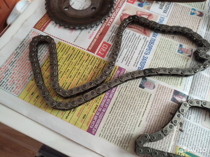 Ремкомплект цепного грм Hyundai D4HB 2.2L