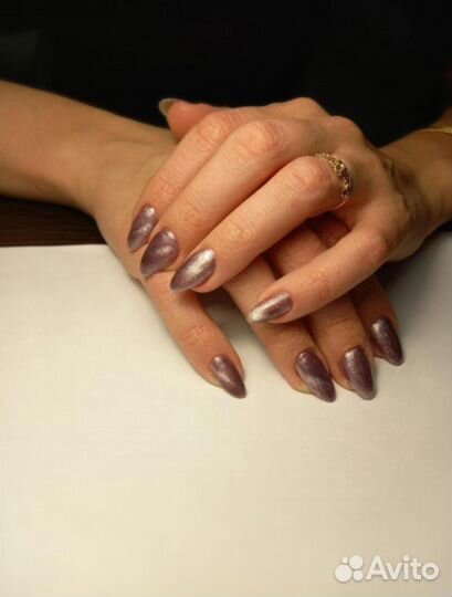 Наращивание ногтей на дому