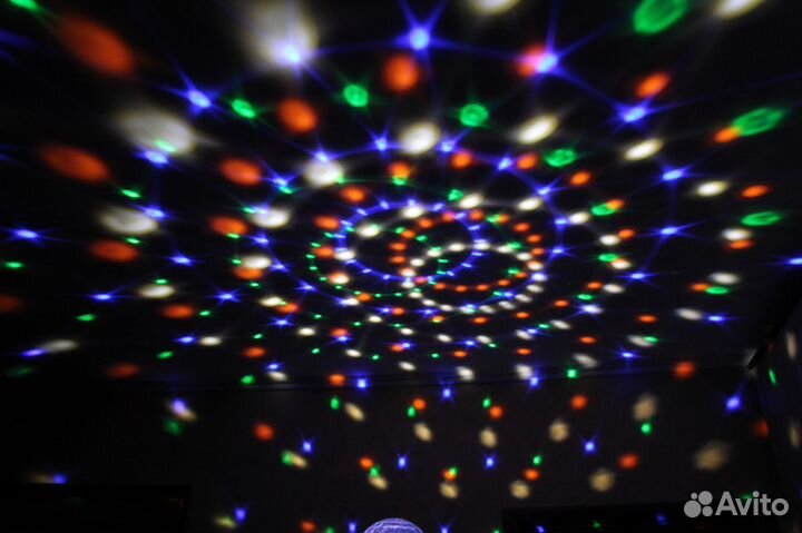 Светодиодный Диско Шар с пультом ду LB-116