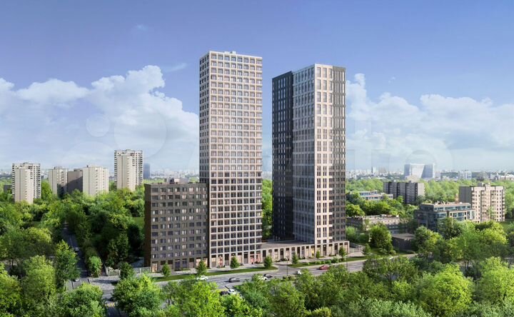 Квартира-студия, 29,3 м², 28/30 эт.