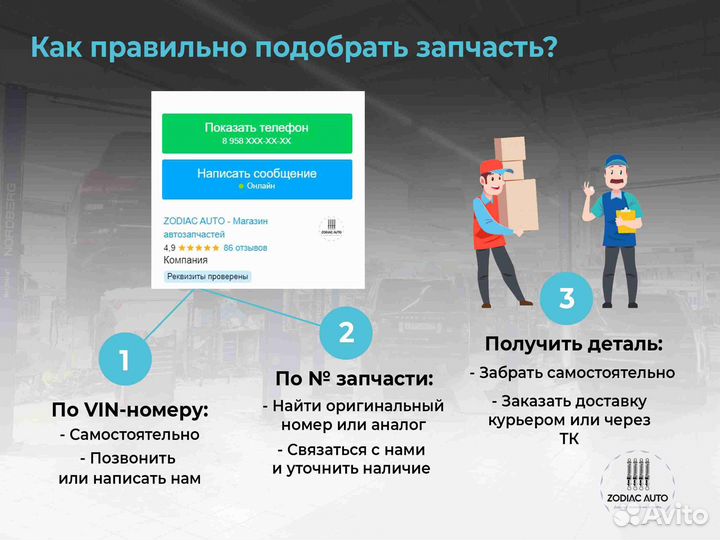 Турбина Jetta, Passat, Golf, EOS; Audi A3, A4