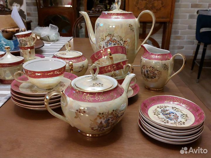 Чайный сервиз мадонна Гейши гдр новый
