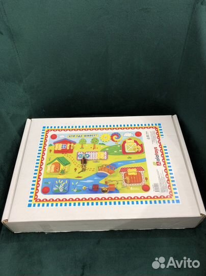 Бизиборд «Кто где живёт» для детей