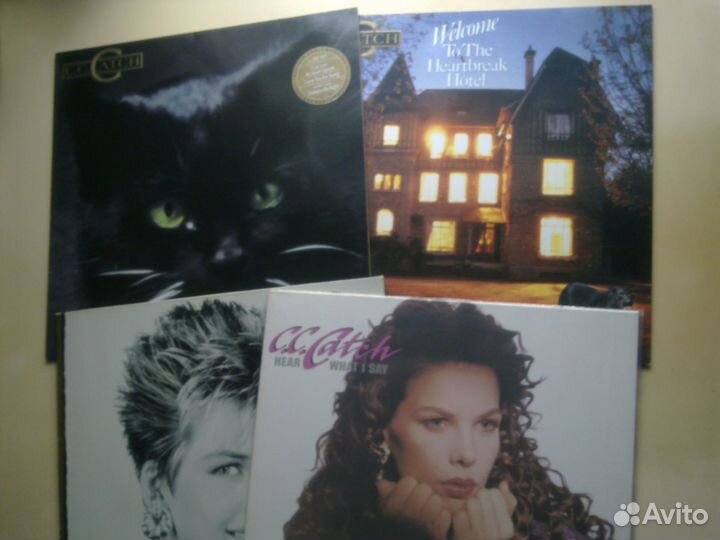 LP C.C.Catch 86,86,87,89. Pussycat 76,78,79,83