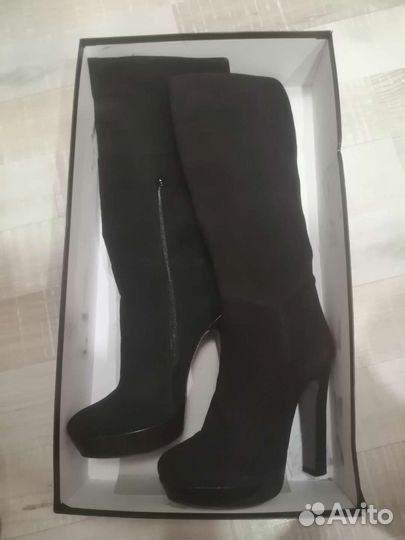 Сапоги новые замшевые Paolo Conte 40 размер