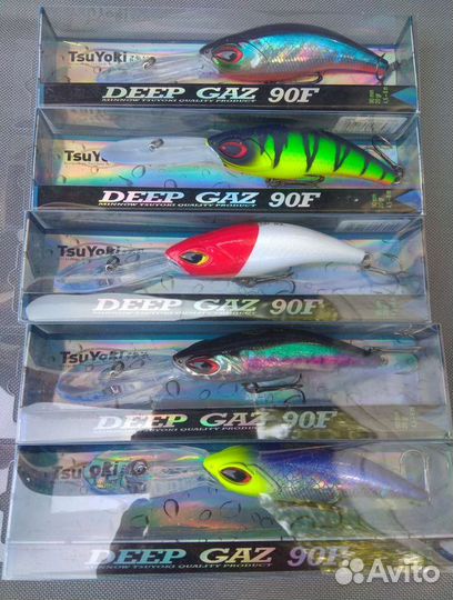 Воблеры для троллинга TsuYoki Deep Gaz 90 F