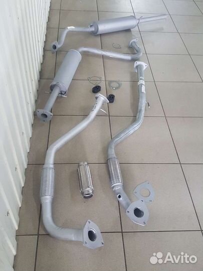 Глушитель/ выхлопная система Ланос Шевролет