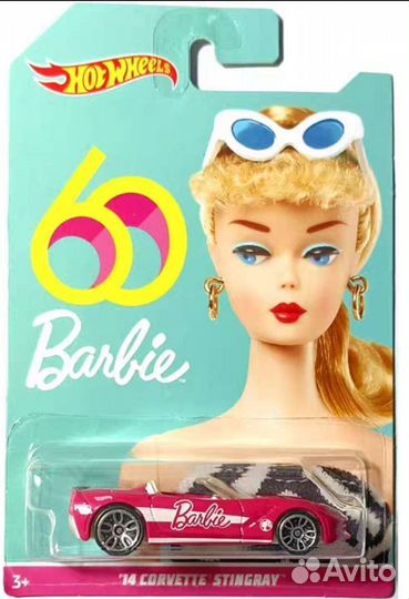 Hot wheels Barbie Corvette Stingray