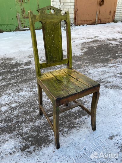 Стул старинный массив