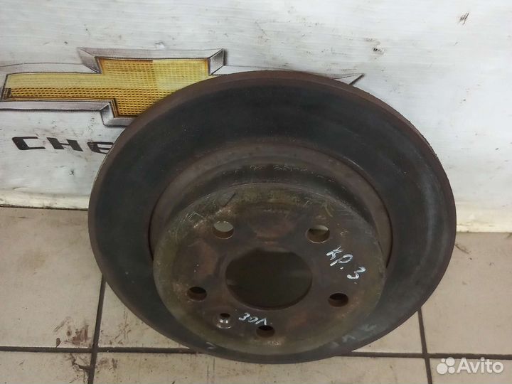 Задний тормозной диск Шевроле Круз