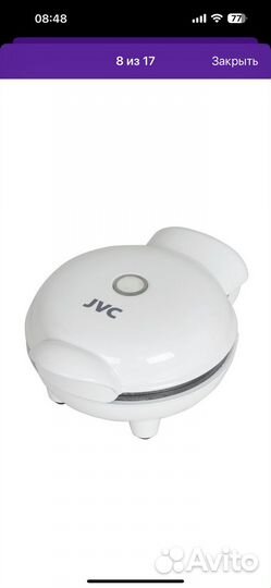 Вафельница компактная, 400 Вт