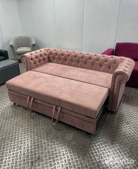 Диван Честер со спальным местом