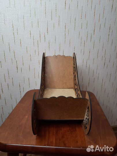 Новогодний декор, санки