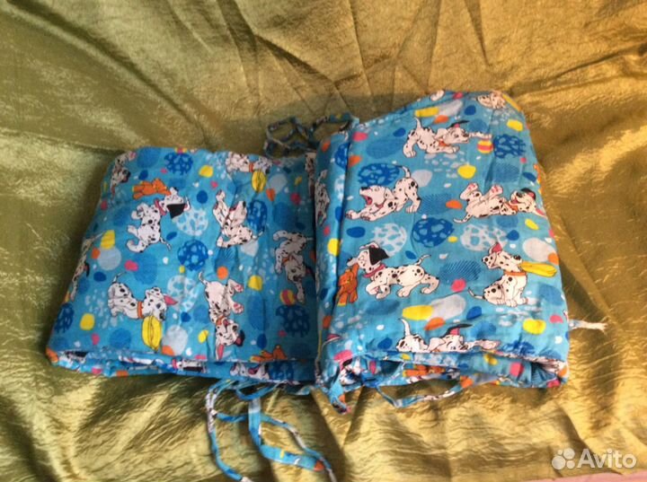 Бортики для кроватки для мальчика